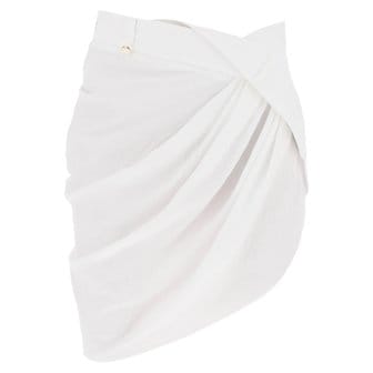 자크뮈스 Womens Skirt 241SK050 1020 WHITE