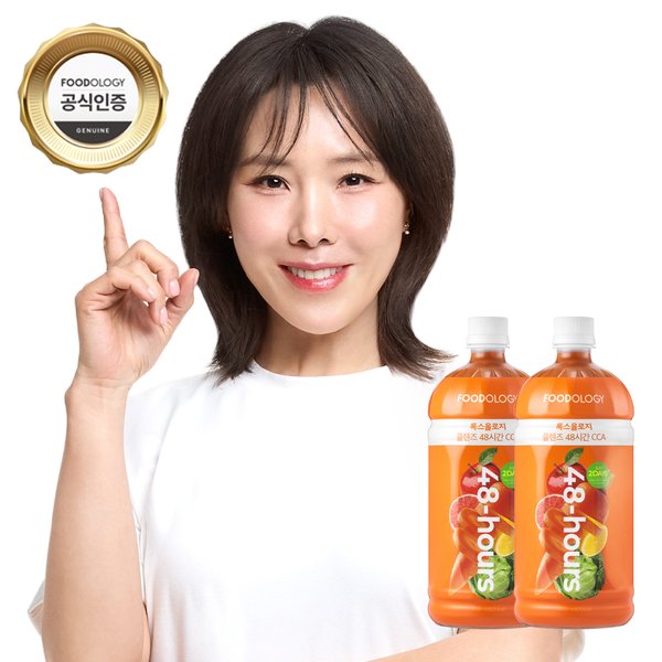 신봉선 다이어트 톡스올로지 클렌즈 48시간 CCA 1,000ml x 2병