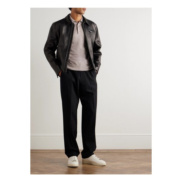 브리오니 캐시미어 실크 혼방 폴로 셔츠 뉴트럴 46376663162851161