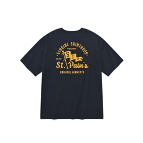 SP SAINT FLAG T SHIRTS-NAVY