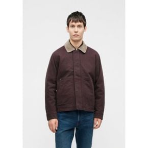 Abercrombie  Fitch 애버크롬비 앤 피치 칸가 지퍼 재킷 - 가벼운 다크 브라운 7080013