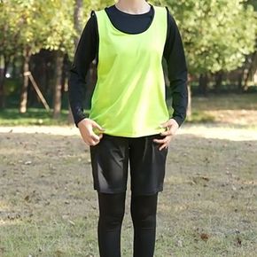 축구조끼 팀 운동복 형광 단체 유니폼 풋살
