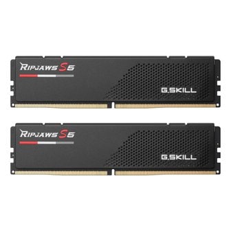 지스킬 [서린공식] G.SKILL DDR5 6000 CL30 RIPJAWS S5 J 블랙 패키지 64GB(32Gx2)