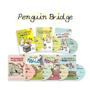 [픽토리]어린이 영어동화 Penguin bridge 펭귄브릿지 7종(pig and fox1,2,3/woodward/rollo1,2/more nuts)/CD포함//사은품랜덤