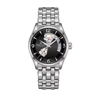  해밀턴 H32705131 재즈마스터 오픈하트 남성 메탈시계