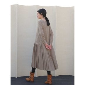 wool jupe long dress