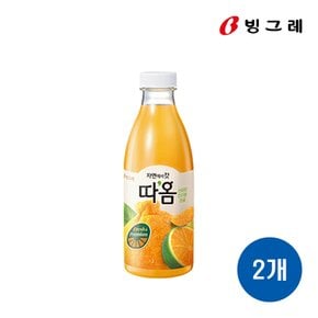 따옴 천혜향 한라봉 청귤 730ml X 2입 (아이스박스포장)