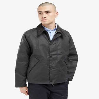 바버 [24FW][Barbour] 남성 그레이 OS Transport 트랜스포트 왁스 자켓(URJU 4F102 G2)