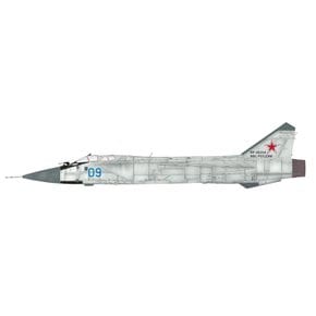 Calibre Wings 172 MiG31DZ 폭스하운드 러시아 공군 Blue 09 RF95204 완제품