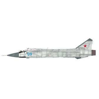  Calibre Wings 172 MiG31DZ 폭스하운드 러시아 공군 Blue 09 RF95204 완제품