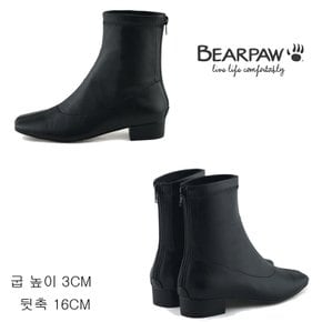 베어파우(BEARPAW) 여성 DEBORAH 앵클부츠  블랙(K1752001)