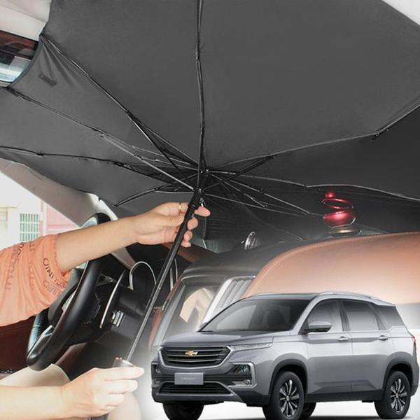 차량용햇빛가리개 캡티바 앞유리커버 차박용품 우산형(1)