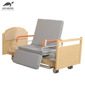 전동식 3모터 의료용침대 LH-BED3 90도회전 자동 자세변경 일으키키 병원침대 환자용