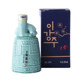 [9/12 18시전 주문 명절전배송]전주이강주 미니어쳐 에밀레종 25도 50ml