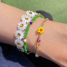 B172+B176-yl+B177 (3set) With Daisy Bracelet Set