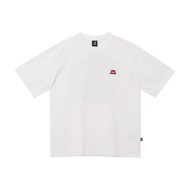 캉골 아이코닉 캐주얼 반팔 티셔츠 2785 오프화이트 (KRECST27850)