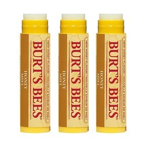 버츠비 허니 립 밤 Burts Bees Honey Lip Balm Tube 3개