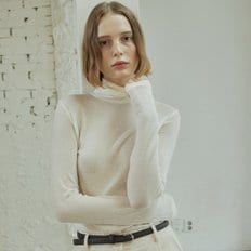 BASIC TURTLENECK T-SHIRT_IVORY