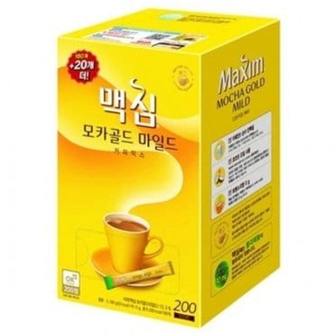  [맥심] 맥심 모카골드 마일드 200Tx3개