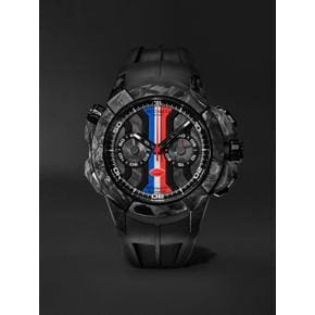 [해외배송] BUGATTI 에픽 X 리미티드 에디션 오토매틱 CHRONOGRAPH 47MM 카본 파이 B0080962751