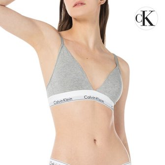 Calvin Klein 캘빈클라인 CK 언더웨어 코튼 여성 트라이앵글 브라렛 스포츠 브라탑 QF5650E-020