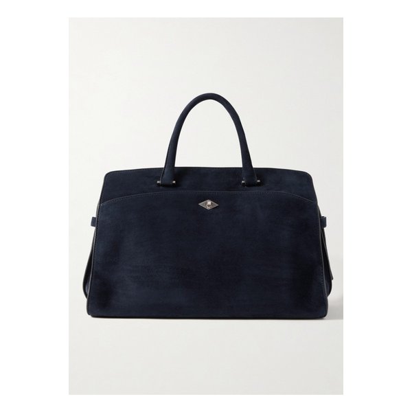 메티에 프라이빗 아이 스웨이드 토트 미드나잇 블루 46376663162892520