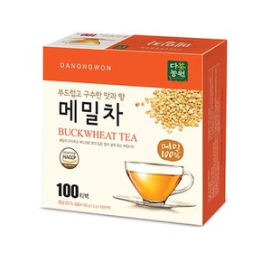 (100T) 다농원 메밀차/따뜻한차/손님/접대/선물/사무실/학습/종교/의례/요리/티백/메밀/티백차/건강차/찻집