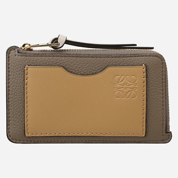 [시흥점] 6S C660Z40X07 3589 아나그램 지퍼 카드 지갑 토프 골드