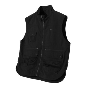  (유니)UTILITY POCKET VEST (BLACK) [LSRSCUA106M]