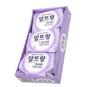 알뜨랑 비누 블루베리 140g 3개입 세수비누 화장비누