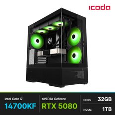아이코다 고사양 게이밍 조립PC (i7-14700KF/32GB/1TB/RTX5080)