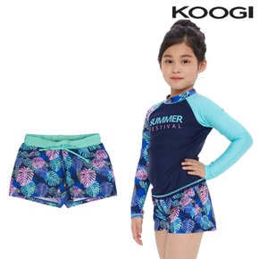 쿠기 여아동 수영복 하의반바지 단품 KG-L673