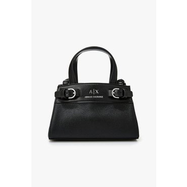 ARMANI EXCHANGE AX 여성 사이드 버클 스몰 쇼퍼백(A424170019)블랙