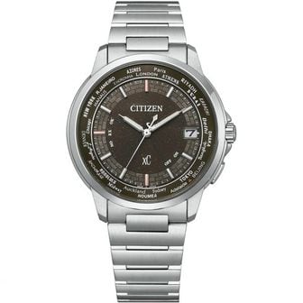  일본 몽블랑 시계 Citizen CB102062H Crosssea Mens Wrist워치 Silver Bracelet Type 1634305