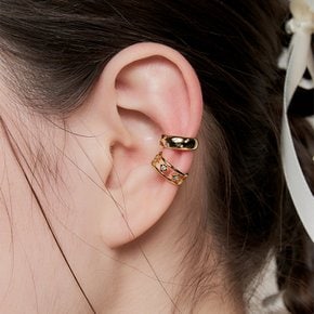 [김남주,빌리 하람&츠키,이사배,배우 이연 착용]clover ear cuff set