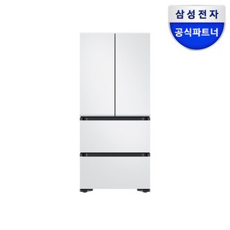 삼성 비스포크 김치플러스 김치냉장고 RQ49C90X24W 490리터 4도어 스탠드형 매트 멜로우 화이트