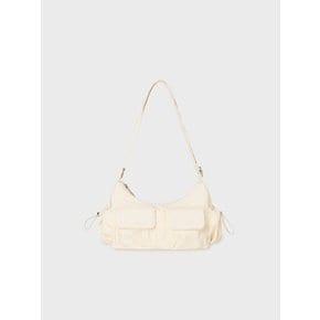 Double Pocket Hobo Bag / WHBGG2322A
