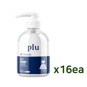 에스이랜드 플루_프리미엄 손소독제 겔 500ml x 16개