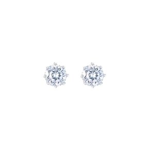 2ct Octagon Earring