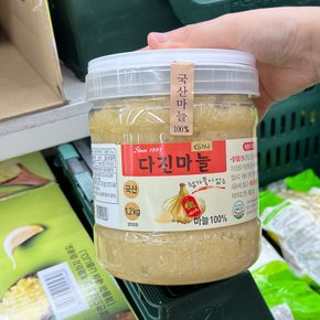 트레이더스 냉장 다진마늘 1.2kg