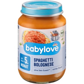 dm 베이비러브babylove 볼로네즈 스파게티 190g (5개월) (병)