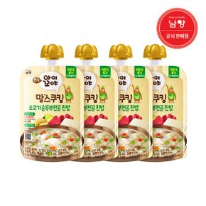 맘스쿠킹 유아 이유식 12개월   순두부찌개 100g 4개_P335315567