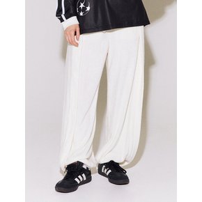 lotsyou_Cloudy Terry Pants White