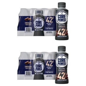 Fairlife 페어라이프 코어파워 프로틴 쉐이크 엘리트 초콜렛 42G프로틴 414ml 16팩