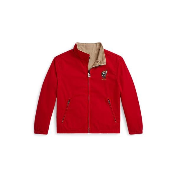 폴로 키즈 남아 2-7세 루나 뉴 이어 베어 리버시블 재킷(CWPOOTWB6020388250)