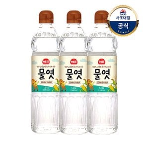 [사조]물엿 1.2kg x3개