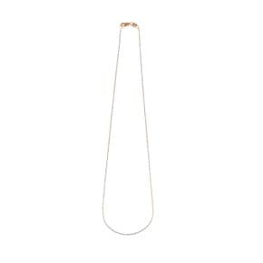 루메 로즈화이트 네클리스 41.5cm, Lume Rose&White Necklace 41.5cm, 14k rose gold, white gold