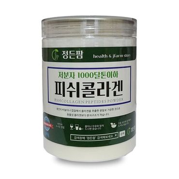  인도산 신제품 저분자 피쉬콜라겐 분말 200g 정든팜