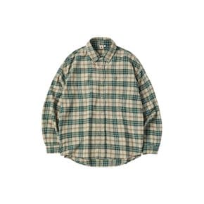 FLANEL CHECK SHIRT [GREEN]