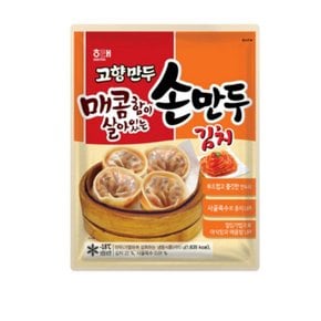 해태 고향 김치손만두 810g 2개